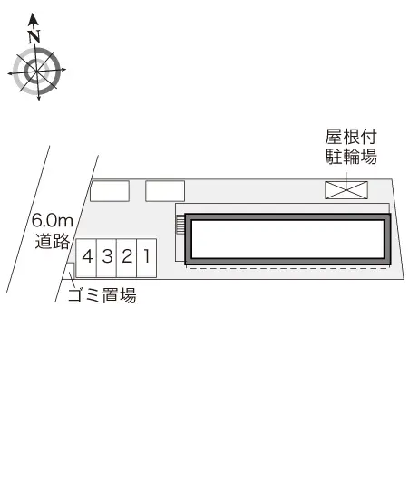 ★手数料０円★多摩市百草　月極駐車場（LP）